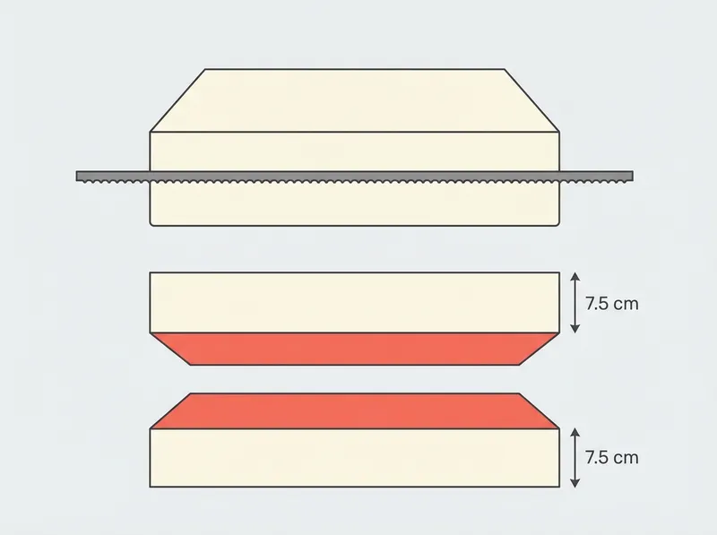 2등분, 3등분으로 슬라이스