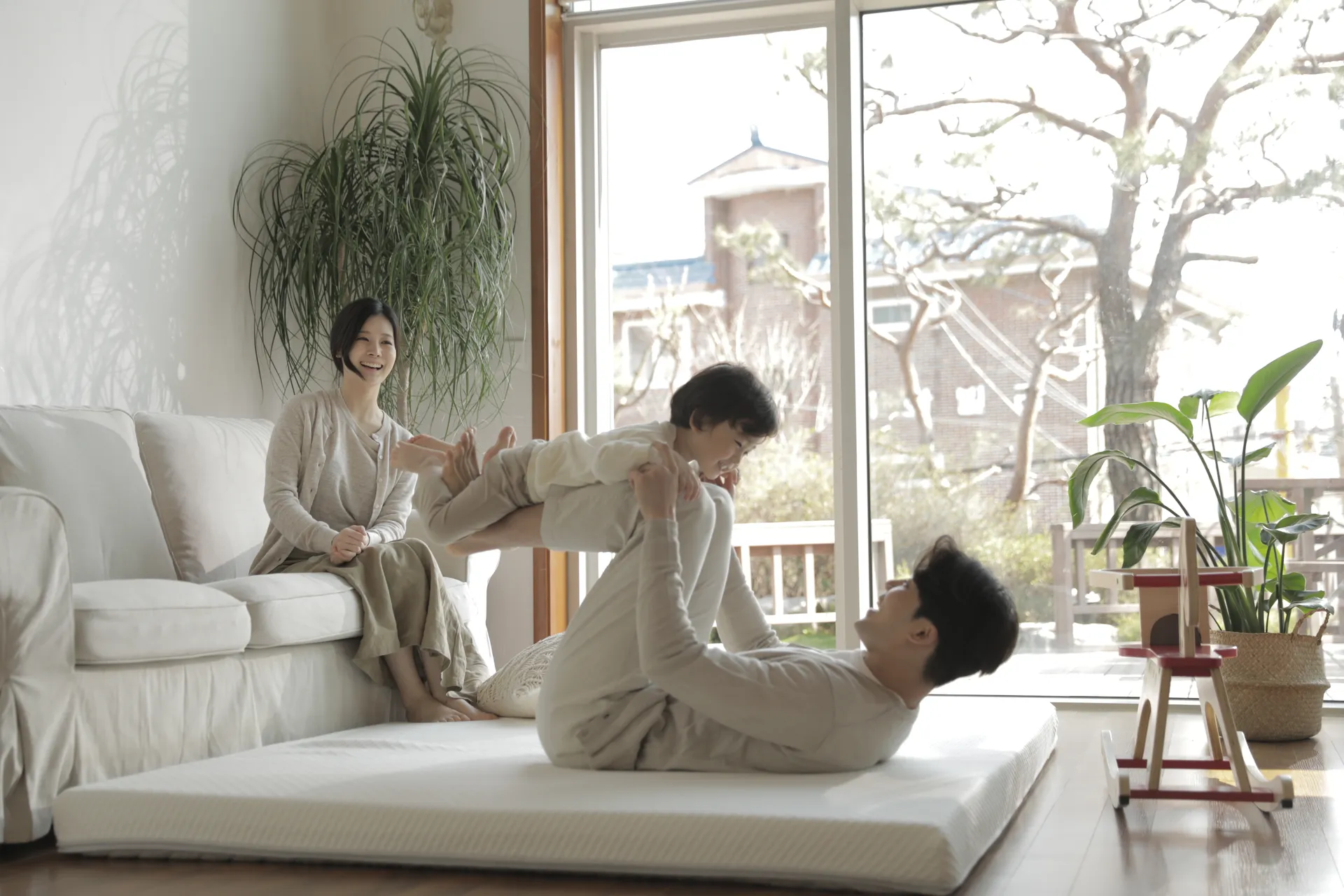 가족이 함께 즐기는 Sleepus 매트리스